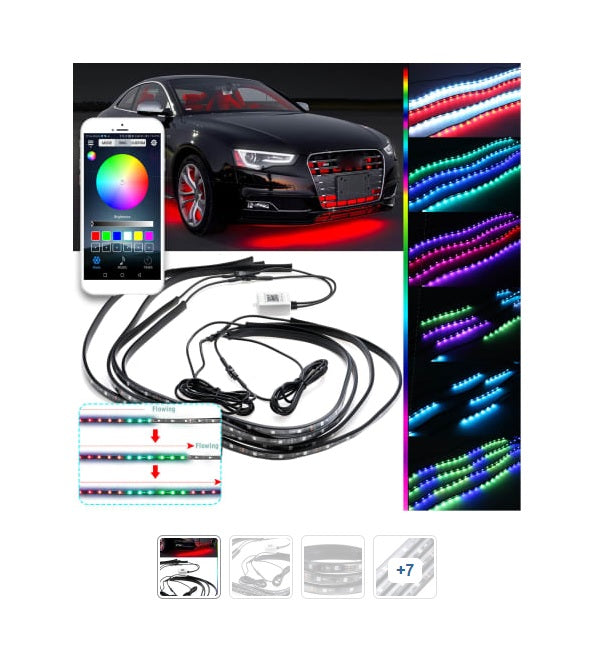 Under Car flowing Lights