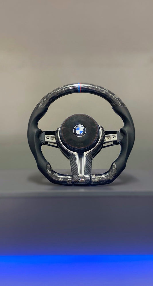 BMW F Series Carbon Leather wheel